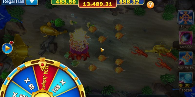 Paytable – Special Fish & Bonus Multipliers