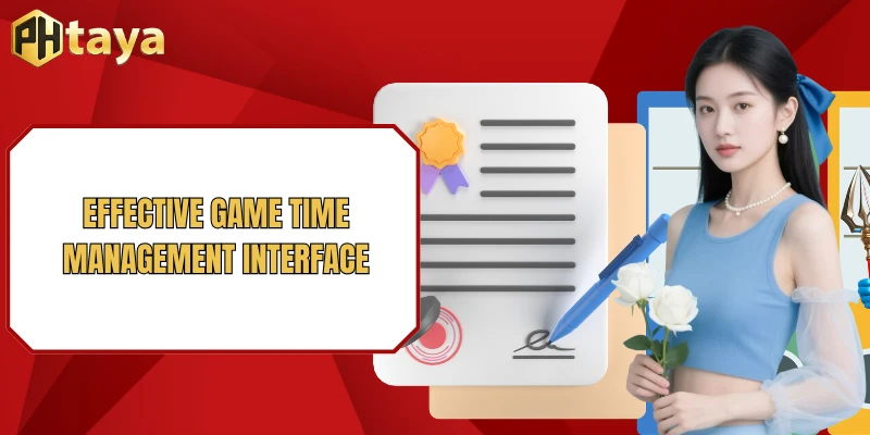 Responsible Gambling 1 Effective game time management interface
