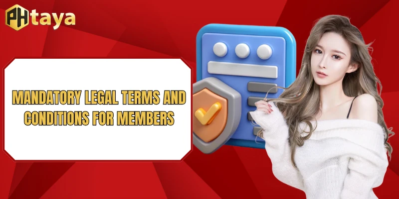 Terms and Conditions 1 Mandatory Legal Terms and Conditions for Members