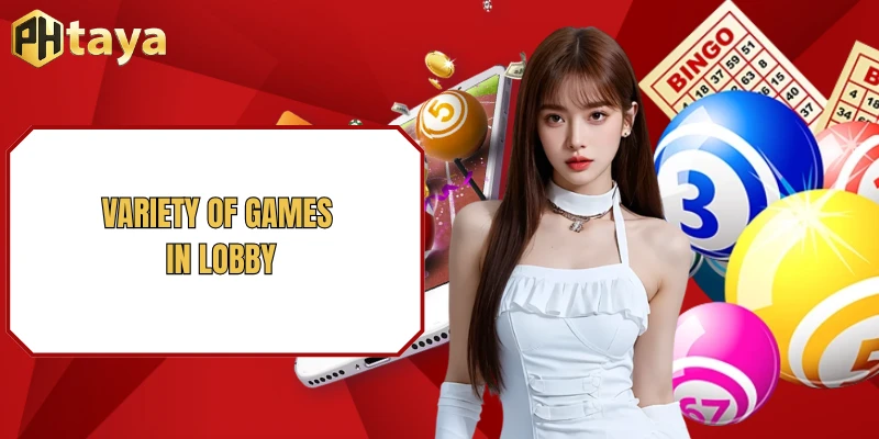 Lottery PHTAYA 5 Variety of games in lobby