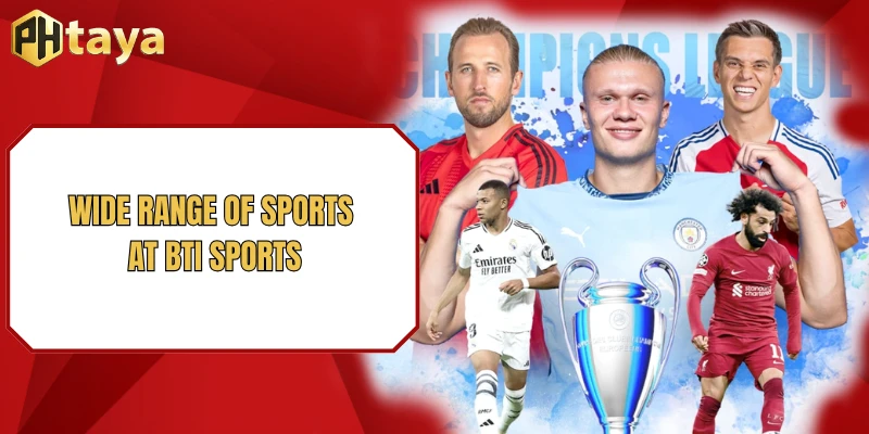 BTI Sports - A Top-Tier Quality Betting Lobby 2026 2 Wide range of sports at BTI sports