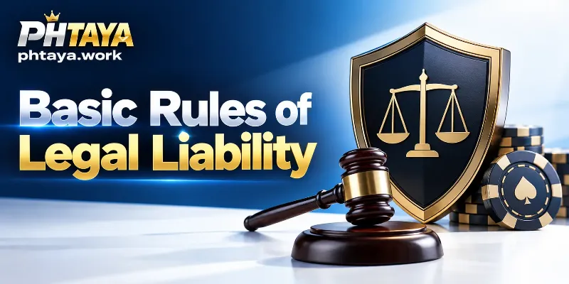 Disclaimer 1 The PHTAYA legal disclaimer outlining basic rules of liability, account security, and personal responsibility for bettors in the Philippines.