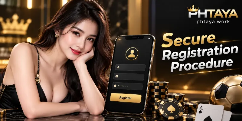 PHTAYA 3 Step-by-step secure registration guide for PHTAYA online casino in the Philippines.